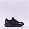 Remonte Platform Front Zip Shoe - Bronze Metallic Combi